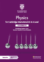 Cambridge International AS & A Level Physics front cover (Cambridge University Press)