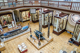 First floor of Museum of Archaeology and Anthropology