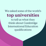 What top universities think of Cambridge icon