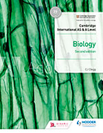 Cambridge Internatonal AS & A Level Biology front cover (Hodder)