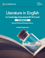 Front cover of Cambridge ASAL Literature in English Coursebook