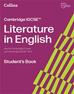 Front cover of collins Cambridge IGCSE Literature in English, Second edition