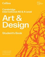 Front cover of Collins Cambridge AS & A Level Art & Design Student's Book (Second Edition)