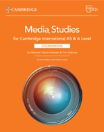 Front cover of Cambridge International AS & A Level Media Studies Coursebook