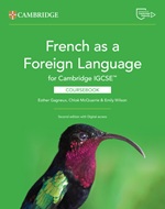 Front cover of Cambridge IGCSE and IGCSE (9-1) French as a Foreign Language Coursebook