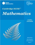 Front cover of Haese Cambridge IGCSE Mathematices (0580) Extended