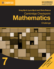 Cambridge Checkpoint Mathematics Skills Builder and Challenge Activity Books (Cambridge University Press)