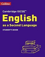 Cambridge IGCSE English as a Second Language front cover (Collins)