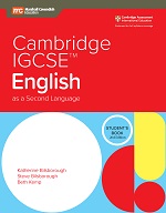 Cambridge IGCSE English as a Second Language front cover (Marshall Cavendish Education) 