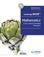 Cambridge IGCSE Mathematics - front cover - Hodder Education