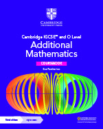 Cambridge IGCSE and O Level Additional Mathematics - front cover - CUP