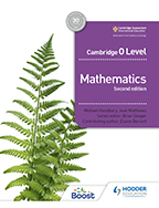 Cambridge O Level Mathematics - front cover - Hodder Education