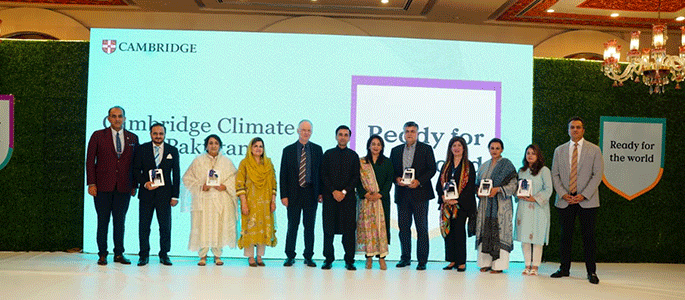 Delegates at Cambridge Climate Quest, Pakistan