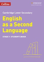 Cambridge Lower Secondary English as a Second Language (Second edition) (Collins) textbook cover