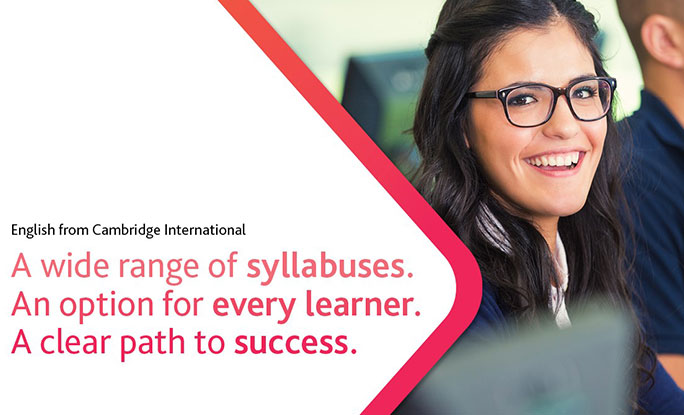 Cambridge from Cambridge International - a wide range of syllabuses for every learner