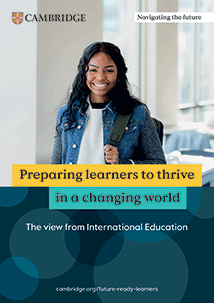 Front cover of Future Ready Learners report