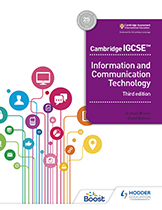 Cambridge IGCSE Information & Communication Technology (Third edition) (Hodder) front cover
