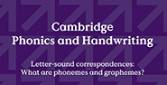Letters and sounds correspondence phonemes and graphemes video front cover