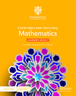 Cambridge Lower Secondary Mathematics (Second Edition) (Cambridge University Press) textbook cover