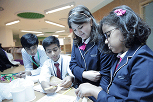 Students in a Science class