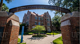 University of Florida, USA iconic entrance arch