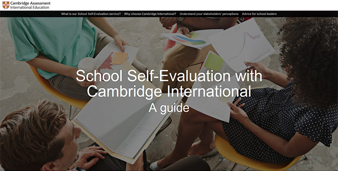Screenshot of School Improvement online guide - image